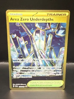 Pokemon TCG Area Zero Underdepths 174/142 Stellar Crown - Hyper Rare, Gold - Image 2