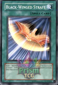 Black-Winged Strafe TSHD-EN045 Yugioh - Image 1