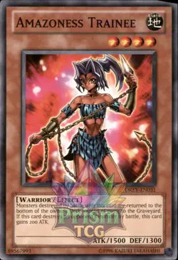 Amazoness Trainee DREV-EN031 Yugioh - Image 1