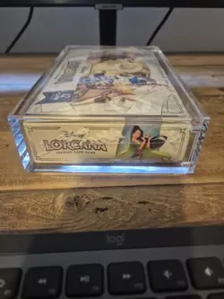 Disney Lorcana TCG Series 9 Fabled Booster Box with Grail Guard Acrylic Sealed - Image 4