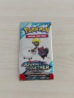 500 Booster Pokemon TCG Journey Together Fun Pack 3 Cards ENG UK - Image 1