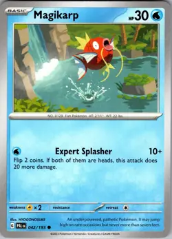 Magikarp Paldea Evolved 042/193 Common Pokemon Near Mint - Image 1