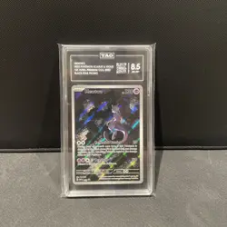 Mewtwo Promo 052 Black Star Promo Pokemon SV 151 UPC TAG 8.5 NM MT+ - Image 1