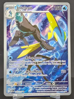 Pokemon Inteleon #142/132 English Mega Evolution Illustration Rare - Image 1