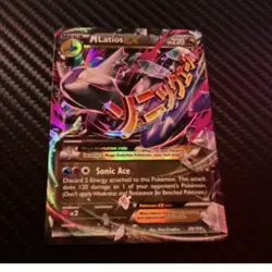 M Latios EX Full Art Holo Mega Pokemon Card Roaring Skies 220 HP - Image 1