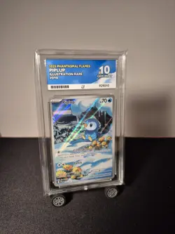 Pokemon TCG Piplup 098/094 Phantasmal Flames Illustration Rare Holo Ace 10 - Image 1