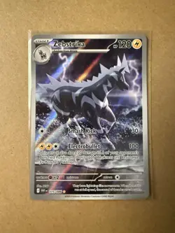 Pokemon TCG Zebstrika 115/086 White Flare Illustration Rare - Image 1