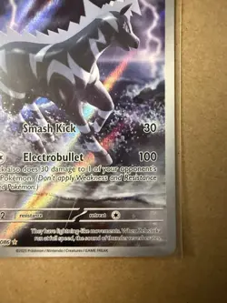 Pokemon TCG Zebstrika 115/086 White Flare Illustration Rare - Image 4