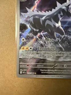 Pokemon TCG Zebstrika 115/086 White Flare Illustration Rare - Image 5