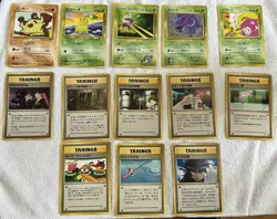 Pokemon Vintage Japanese Lot Of 13!!! - Image 1