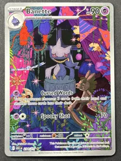 2026 Pokemon ASC EN Ascended Heroes Banette Illustration Rare #234/217 Full Art - Image 1