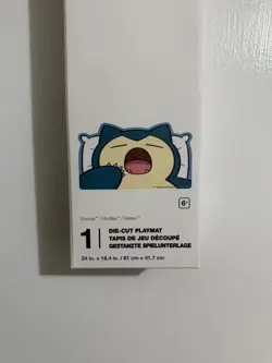 Snorlax Die-Cut Playmat Sleepy Snorlax - Pokemon Center Exclusive Pokemon TCG - Image 3