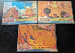 Holo - 1999 Pokemon Topps Pikachu Vacation Movie Animation 3 Holographic Cards - Image 1