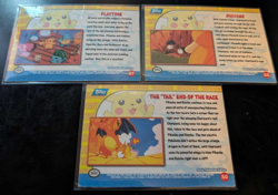 Holo - 1999 Pokemon Topps Pikachu Vacation Movie Animation 3 Holographic Cards - Image 2