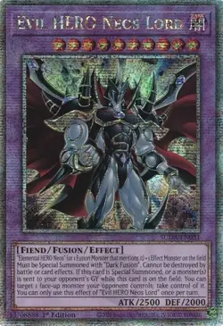 Yugioh Complete Evil HERO Deck! Neos Lord Malicious Ba + Extra Deck + Bonus Gift - Image 1