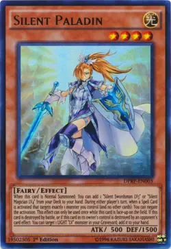 1x (EX) Silent Paladin - DPRP-EN003 - Ultra Rare - 1st Edition YuGiOh - Image 1