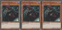 3x Vanity's Fiend | DUDE-EN034 | UR | 1st Ed | LP | YuGiOh - Image 1