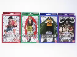 BANDAI ONE PIECE Card Game Start Deck 4 set - Image 1