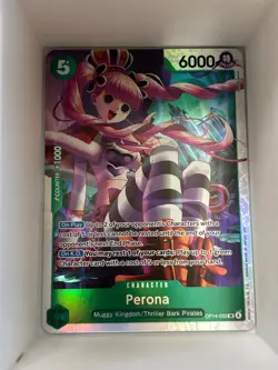 OP14-033 Perona English SR One Piece TCG Card Game - Image 1