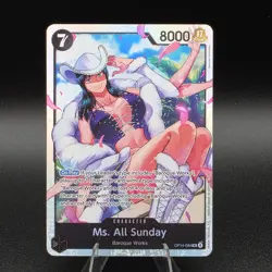 Ms. All Sunday OP14-084 The Azure Sea's Seven SR Foil One Piece - Image 1