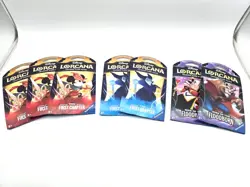 Disney Lorcana TCG The First Chapter + Floodborn Sleeved Booster Packs Lot of 7! - Image 3