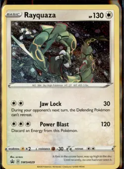 Rayquaza - Holo Promo SWSH: Sword & Shield Promo Cards SWSH029 NM - Image 1