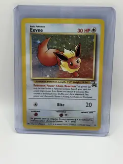 Eevee - 11 - Black Star Promo - Holo - Pokemon TCG - MP/HP - Image 1