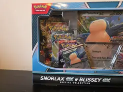 Pokemon Snorlax ex & Blissey ex Special Collection Box Sealed - Image 3