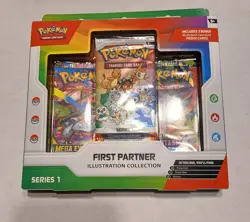 Pokemon TCG First Partner Illustration Collection Series 1 NEW SEALED - Image 1