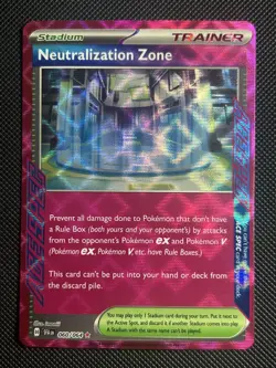 Neutralization Zone 060/064 ACE SPEC Rare Shrouded Fable Pokemon NM - Image 1