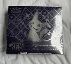 Scarlet & Violet Paldean Fates Pokemon Centre Elite Trainer Box- New And Sealed - Image 1
