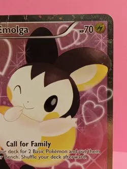 Pokemon TCG Emolga RC23/RC25 Full Art Ultra Rare Holo Legendary Treasures MP - Image 5