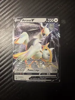 Pokemon Arceus V And Arceus VStar Promo Metal Cards Sword And Shield - Image 2