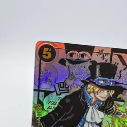 Sabo Manga Alt Art OP04-083 (original print) One Piece Card TCG English Parallel - Image 4