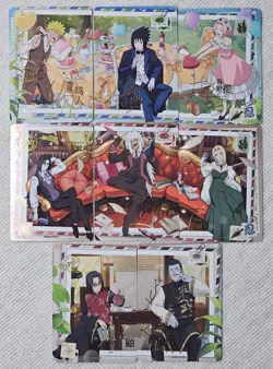 Naruto Kayou Card Series 8 #NRZ08-PU Naruto Uzumaki Sasuke Full Set 1-8 #4 - Image 1