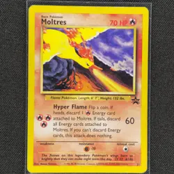 Moltres - 21 - Black Star Promo - Pokemon Card - LP - Image 1
