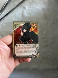 Naruto Ccg Tcg Card Itachi Uchiha Super Rare 453 1st Edition Nm - Image 1