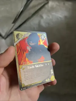 Naruto Ccg Tcg Card Itachi Uchiha Super Rare 453 1st Edition Nm - Image 3