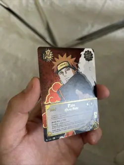 Naruto Tcg Ccg Card Pain (Deva Path) Super Rare Full Art 1152 Nm Unlim - Image 3