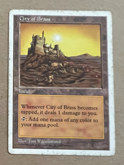 City of Brass - 5th Edition - MTG - Magic the Gathering - MP - Image 1