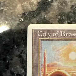 Wizards of the Coast Magic City of Brass Revised Land Rare English White Border - Image 3