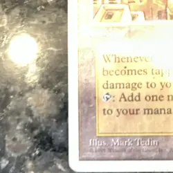 Wizards of the Coast Magic City of Brass Revised Land Rare English White Border - Image 4