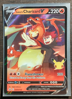 Lance's Charizard V SWSH133 Holo Pokemon SWSH: Sword & Shield Promo Cards - Image 1