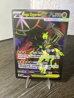 Mega Zygarde ex 104/088 Ultra Rare Perfect Order Pokemon Near Mint - Image 1