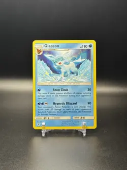 POKEMON SUN & MOON PROMOS #SM238 GLACEON BLACK STAR PROMO - NM - Image 1