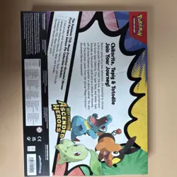 Pokemon TCG Mega Evolution Ascended Heroes Deluxe Pin Collection Promo Chikorita - Image 2