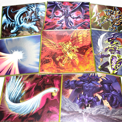 Yu-Gi-Oh! Metalic Shikishi Art Board Set 8pcs ichibankuji Near Mint Japan - Image 1
