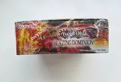 YuGiOh TCG: Blazing Dominion : Sealed Booster Box of 24 Packs : 1st Edition - Image 4