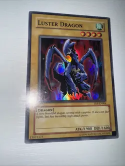 Yu-Gi-Oh! TCG Luster Dragon Tournament Pack 5 TP5-EN004 Unlimited Super Rare - Image 1