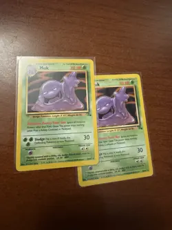 Pokemon TCG #89 Muk Rare Unlimited Fossil Set 28/62 - Image 1